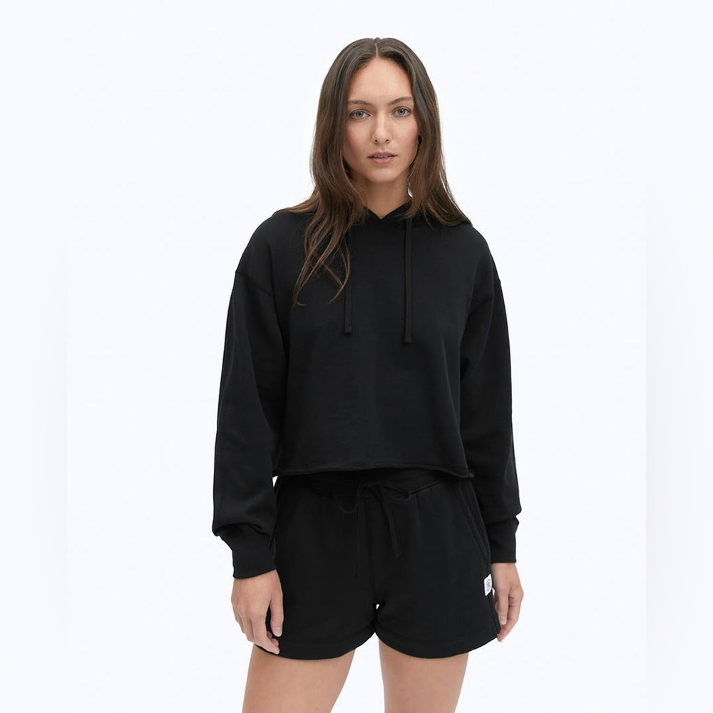 NEW Reigning Champ Pina Cotton crop hoodie